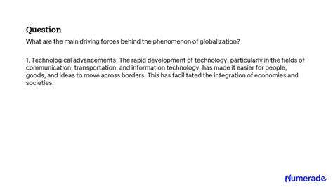 DrivingForcesBehindtheGlobalPhenomenon